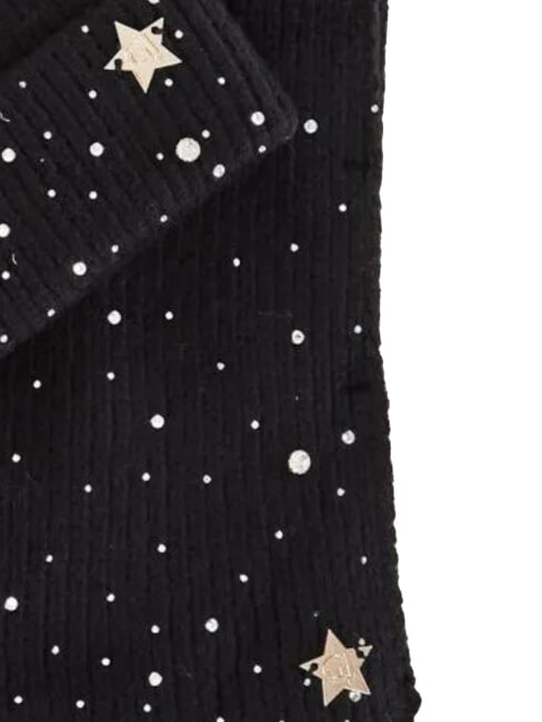 LISA Set de pălărie și eșarfă BLACK - Căciuli