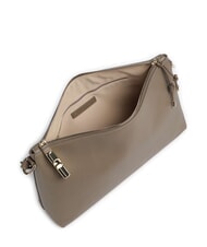 FURLA DEBBY Geantă de umăr, piele gri noroios - Genți femei - 4
