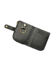 COCCINELLE METALLIC SOFT Portofel mini din piele negru - Portofele femei - 2