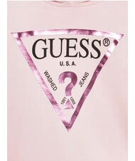 GUESS CORE KIDS Hanorac cu imprimeu balet roz - Hanorac pentru bebeluși - 3