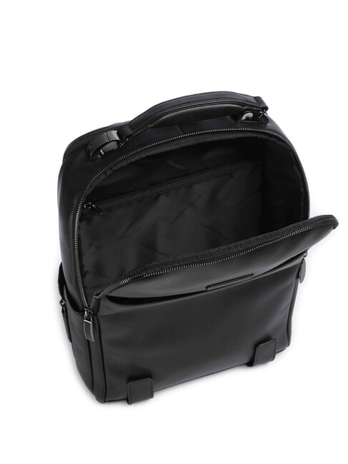 MODUS SPECIALE Rucsac pentru laptop de 14", din piele negru - Rucsacuri pentru laptop
