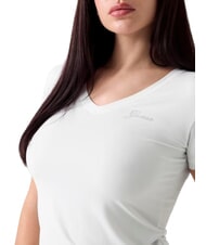 GUESS NEW MINI tricou alb purpuriu - tricou - 4