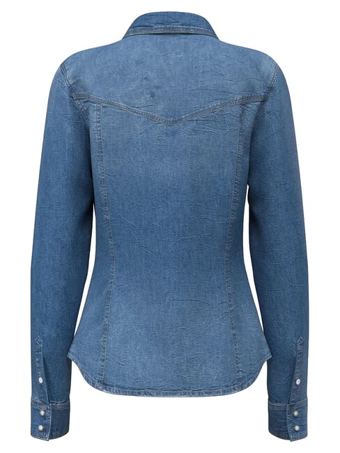 VELVET Cămașă din denim, m&acirc;necă lungă Spălătoria Liberty City - Cămăși