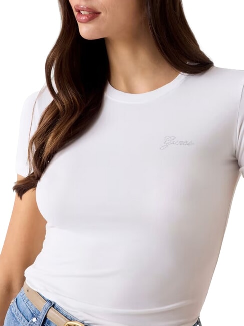 NEW MINI Tricou cu logo alb purpuriu - tricou
