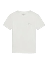 GUESS NEW MINI Tricou cu logo alb purpuriu - tricou - 5