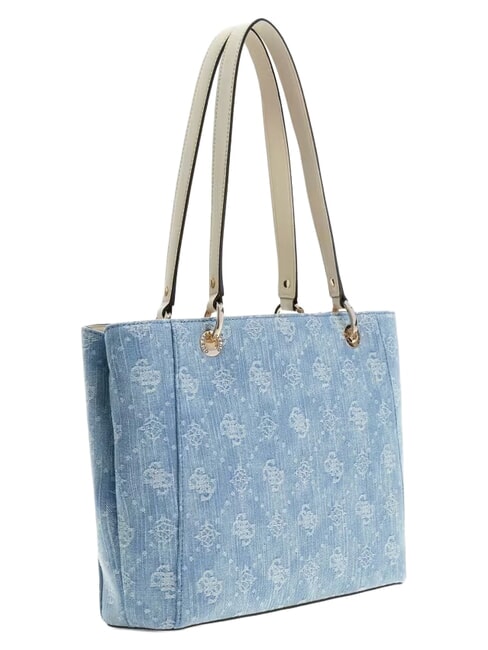 NOELLE 2 Geantă tote, m&acirc;ner dublu logo-ul denim - Genți femei