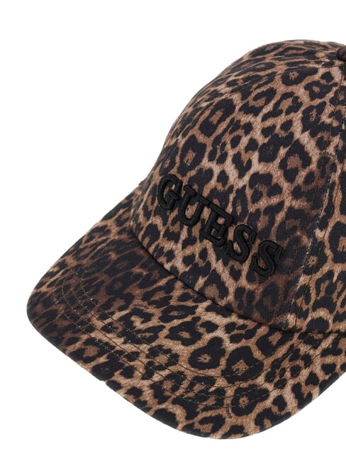 PRINTED GABARDINE Șapcă de baseball maro multi - Căciuli