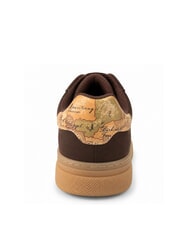 ALVIERO MARTINI PRIMA CLASSE GEO Adidași maro &icirc;nchis/bej geometric - Pantofi femei - 4