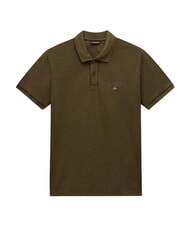 NAPAPIJRI ELBAS 4 Tricou polo din bumbac cu maneca scurta măsliniu &icirc;nchis - maiou Polo - 5