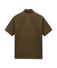 NAPAPIJRI E-BADGE SS 1 Tricou polo cu m&acirc;necă scurtă măsliniu &icirc;nchis - maiou Polo - 5