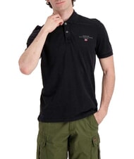 NAPAPIJRI ELBAS 4 Tricou polo din bumbac cu maneca scurta negru 041 - maiou Polo - 3