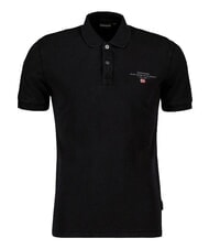 NAPAPIJRI ELBAS 4 Tricou polo din bumbac cu maneca scurta negru 041 - maiou Polo - 5