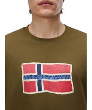 NAPAPIJRI S-MAHSA SS Tricou cu m&acirc;necă scurtă măsliniu &icirc;nchis - tricou - 3