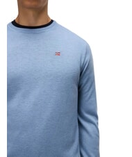 NAPAPIJRI DAMAVAND Pulover de l&acirc;nă denim decolorat - Pulovere pentru bărbați - 3