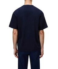 NAPAPIJRI S-ELEVATED LOGO SS Tricou din bumbac blu marine - tricou - 2
