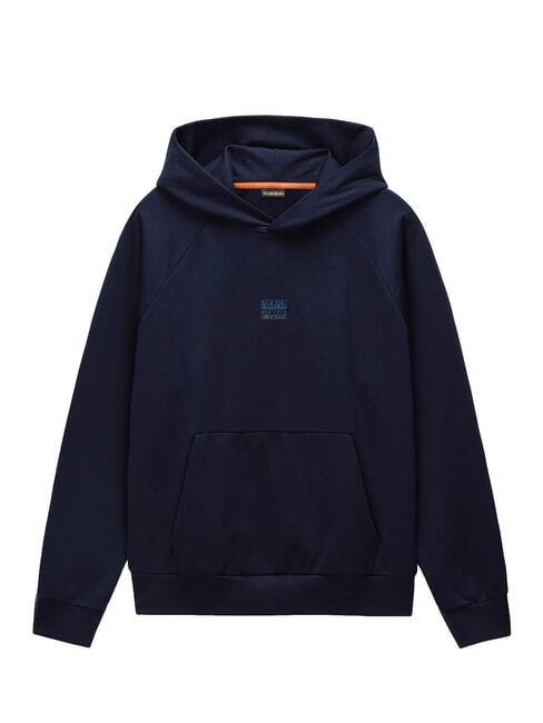 B-ELEVATED LOGO H Hanorac cu gluga blu marine - hanorace