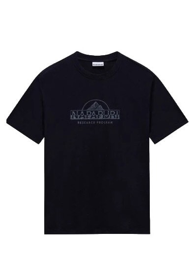 SANDIR SS Tricou de bumbac frumusețe neagră - tricou