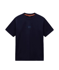 NAPAPIJRI S-ELEVATED LOGO SS Tricou din bumbac blu marine - tricou - 3