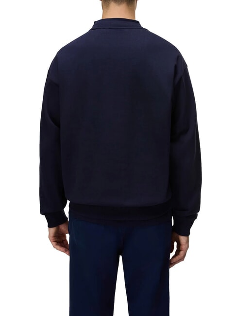 B-ELEVATED LOGO C Hanorac de bumbac blu marine - hanorace