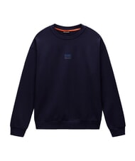 NAPAPIJRI B-ELEVATED LOGO C Hanorac de bumbac blu marine - hanorace - 3