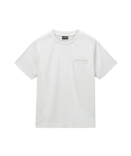NAPAPIJRI S-CLARAO SS Tricou din bumbac şoaptă albă - tricou - 3