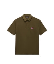 NAPAPIJRI EBEA 3 Tricou polo din bumbac măsliniu &icirc;nchis - maiou Polo - 3