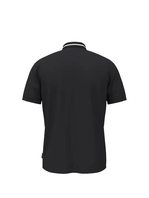 E-MURLO Tricou polo din bumbac frumusețe neagră - maiou Polo