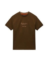 NAPAPIJRI S-BARYTE SS Tricou din bumbac măsliniu &icirc;nchis - tricou - 3
