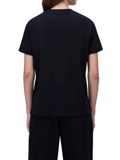 S-CLARAO SS Tricou din bumbac frumusețe neagră - tricou
