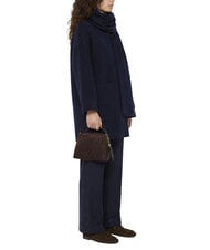 GIANNI CHIARINI ALIFA Geantă de m&acirc;nă cu curea de umăr, din piele mocha - Genți femei - 3