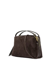GIANNI CHIARINI ALIFA Geantă de m&acirc;nă cu curea de umăr, din piele mocha - Genți femei - 4