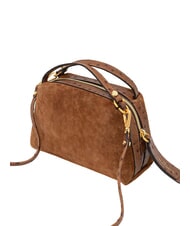 GIANNI CHIARINI ALIFA Geantă mini cu curea de umăr coniac - Genți femei - 3