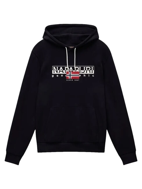 B-AYLMER Hanorac cu gluga negru 041 - hanorace