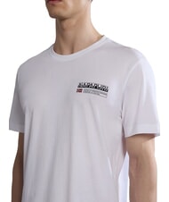 NAPAPIJRI S-KASBA Tricou cu m&acirc;necă scurtă, bumbac pur BLACK - tricou - 6