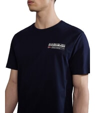 NAPAPIJRI S-KASBA Tricou cu m&acirc;necă scurtă, bumbac pur blu marine - tricou - 3
