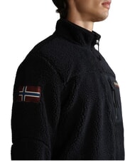 NAPAPIJRI YUPIK FZ 3 Fleece cu fermoar și logo negru 041 - hanorace - 4