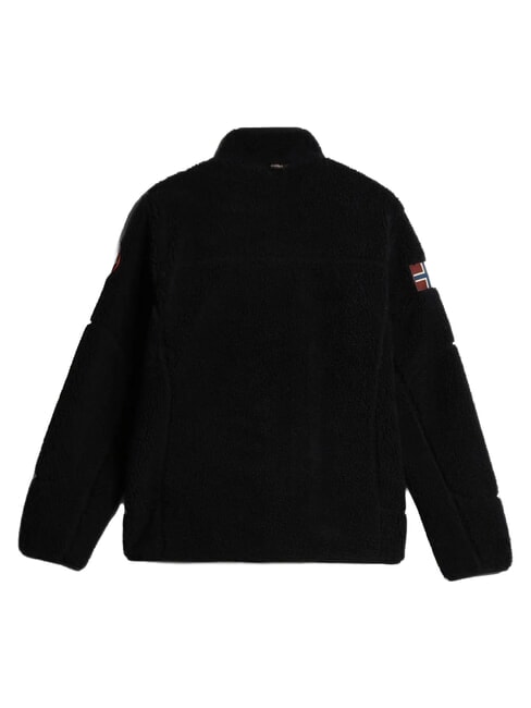 YUPIK FZ 3 Fleece cu fermoar și logo negru 041 - hanorace