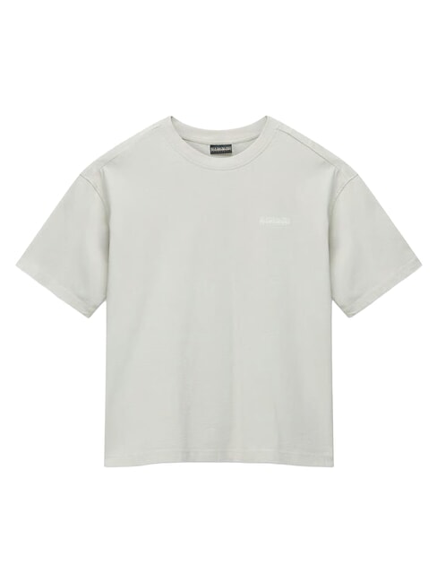 S-BISE SS Tricou cu m&acirc;necă scurtă bej argintiu - tricou