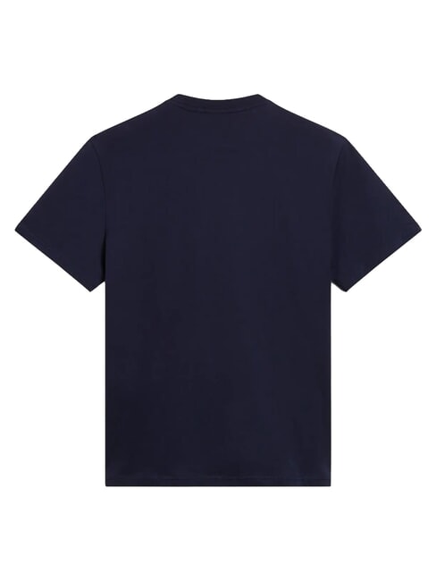 S-AYLMER Tricou din bumbac blu marine - tricou