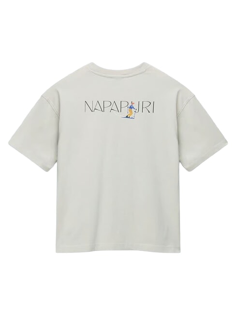 S-BISE SS Tricou cu m&acirc;necă scurtă bej argintiu - tricou
