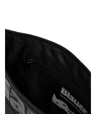 BLAUER SPLASH Geantă de m&acirc;nă cu manșetă BLACK - Genți femei - 4