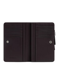 PIQUADRO LYRA Portofel din piele burgundy 2 - Portofele femei - 2