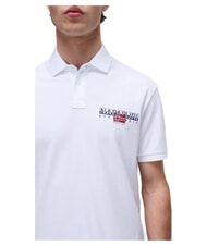 NAPAPIJRI E-AYLMER Tricou polo cu m&acirc;necă scurtă BLACK - maiou Polo - 3