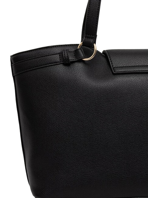 OVAL FRIEZE Geantă de cumpărături cu clutch negru - Genți femei