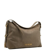 LOVE MOSCHINO SIGNATURE ZIP Geantă de umăr nisip - Genți femei - 2