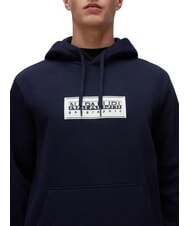 NAPAPIJRI B-BOX LOGO H Hanorac cu gluga blu marine - hanorace - 3