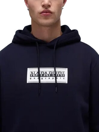 B-BOX LOGO H Hanorac cu gluga blu marine - hanorace