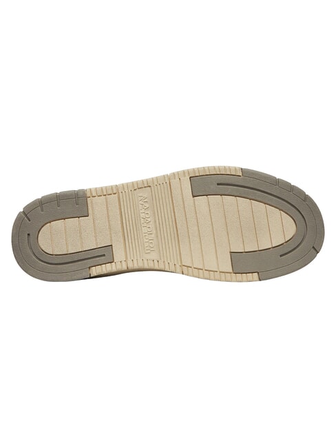 S5DUST01 Adidași din piele alb/bej - Pantofi bărbați