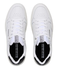 NAPAPIJRI S5BARK12 Adidași din piele alb/negru - Pantofi bărbați - 4