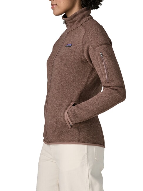 BETTER Fleece cu fermoar complet răsărit de lună taupe - Jachete pentru femei